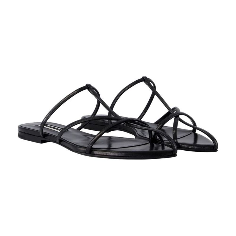 Sandals - Jil Sander - Leather - Black - Picture 2 of 2